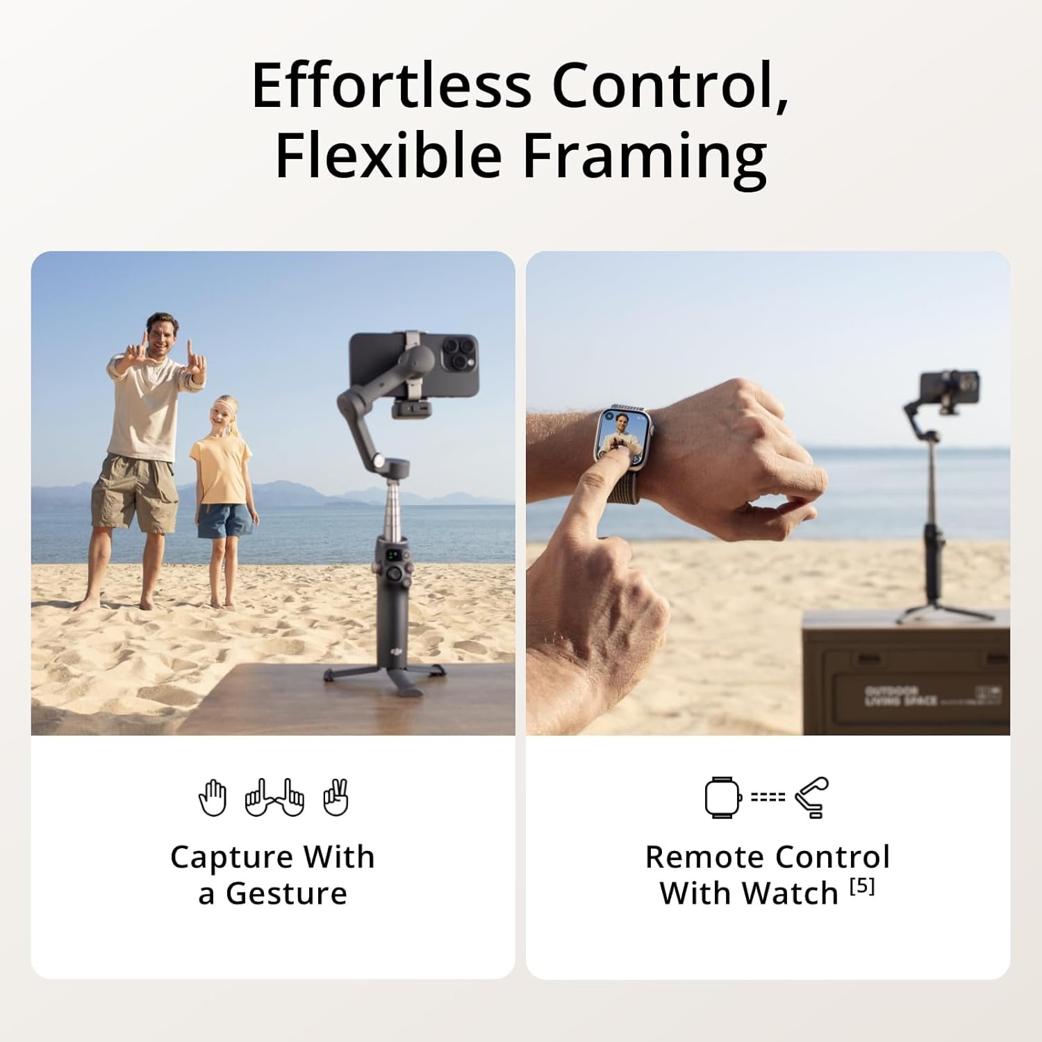 DJI Osmo Mobile 7P smartphone gimbal with multifunctional module easy view