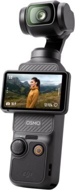 DJI Osmo Pocket 3 handheld gimbal camera front view