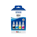 Epson 664 EcoTank 4-Colour Multipack packaging front view