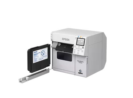 Epson ColorWorks C4000e open view