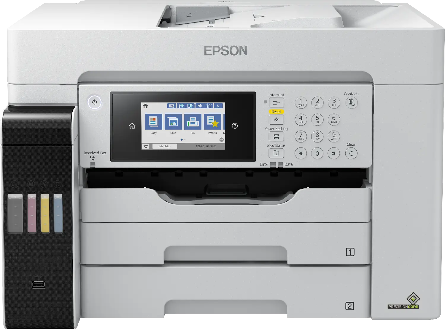 Epson EcoTank L15180 Inkjet Printer front view