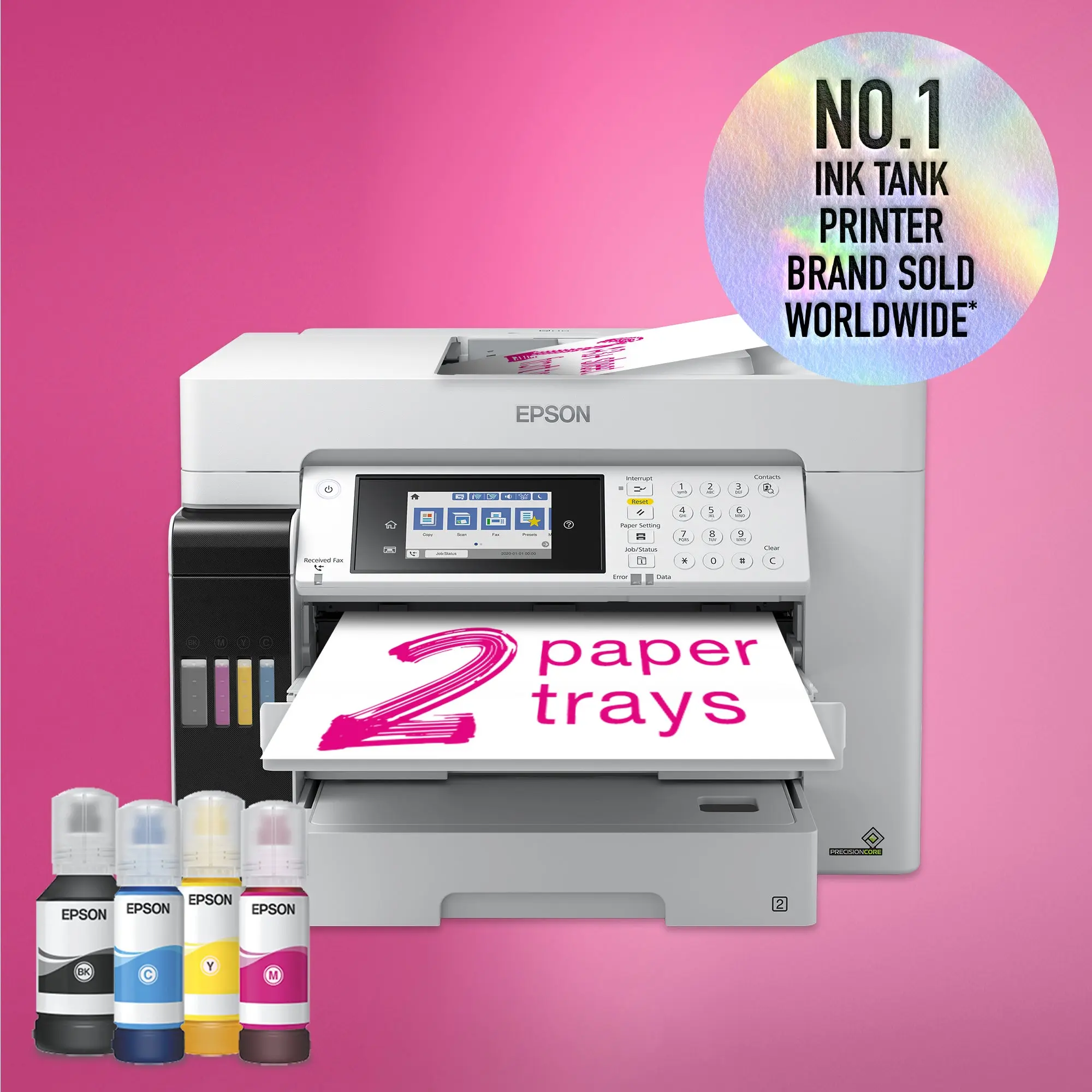 Epson EcoTank L15180 Inkjet Printer try view