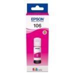 Epson 106 EcoTank Magenta Ink Bottle front view