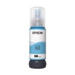 Epson 108 EcoTank Light Cyan Ink Bottle front view