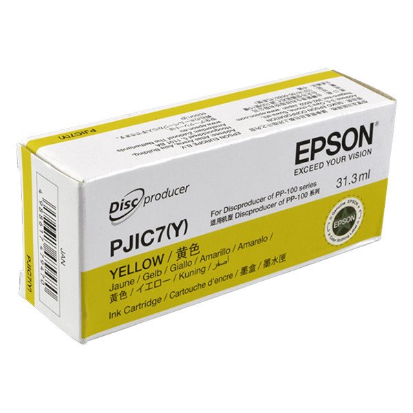Epson PP-100 Yellow Ink Cartridge front view