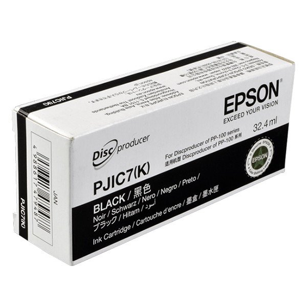Epson PP-100 Black Ink Cartridge front view
