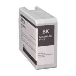 Epson ColorWorks C6500 Black Ink Cartridge front view