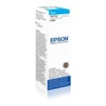 Epson T6732 Cyan Ink Bottle 70ml front view