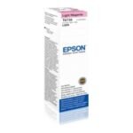 Epson T6736 Light Magenta Ink Bottle 70ml front view