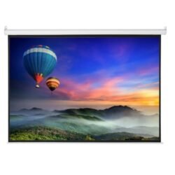 HAING SCREEN-3M-3M-R electric projector screen front view