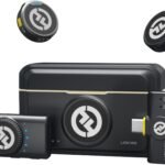 Hollyland LARK M2 wireless microphone system front view