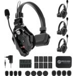 Hollyland Solidcom C1-4S full-duplex wireless intercom headset kit all view