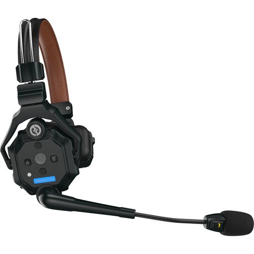 Hollyland Solidcom C1 Pro-8S wireless intercom system with 8 headsets left view