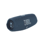 JBL Charge 5 Blue portable Bluetooth speaker left view