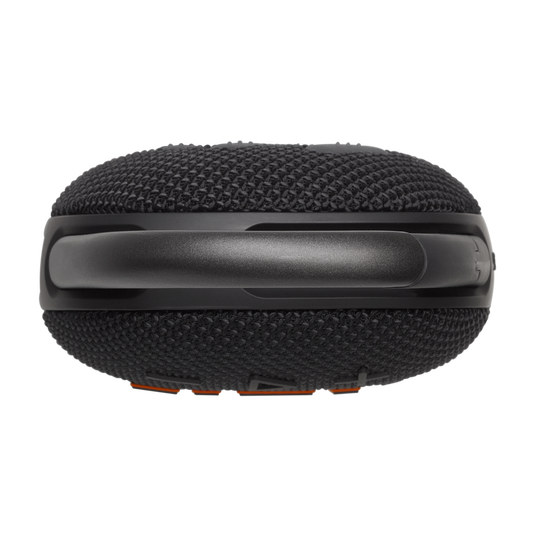 JBL Clip 5 Black portable Bluetooth speaker top view