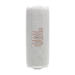JBL Flip 7 White portable Bluetooth speaker front view