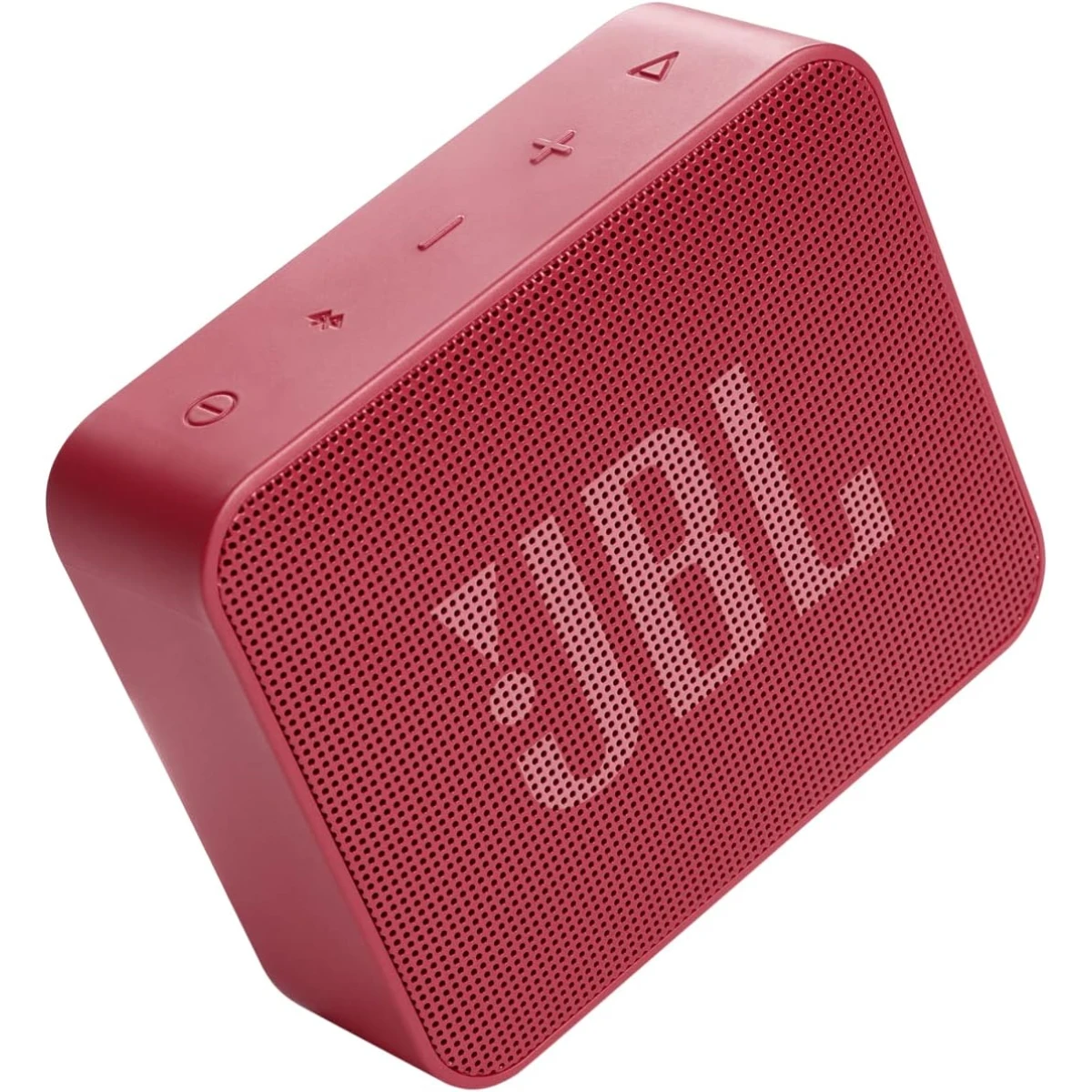 JBL GO 2 Red portable Bluetooth speaker side view