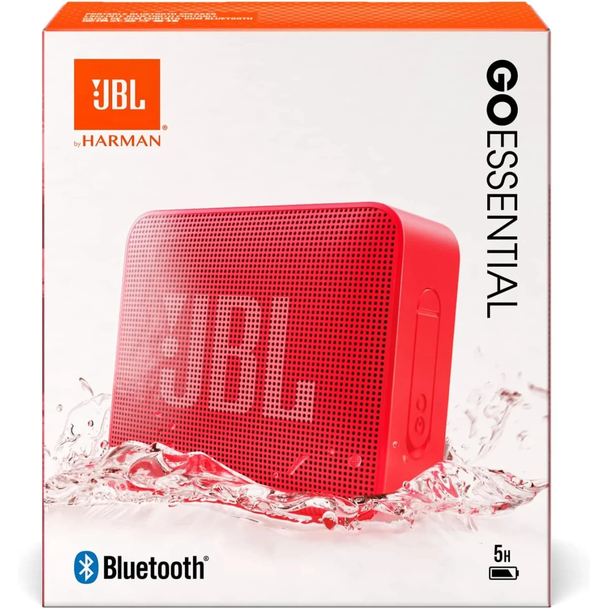 JBL GO 2 Red portable Bluetooth speaker pack view