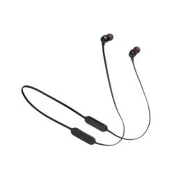 JBL Tune 125BT Black wireless in-ear headphones front view