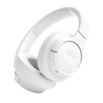 JBL Tune 720BT White wireless headphones side view