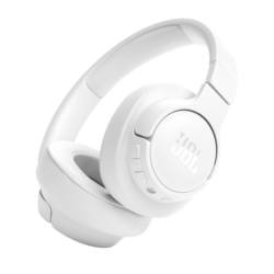 JBL Tune 720BT White wireless headphones side view