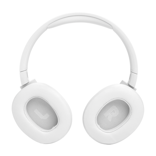 JBL Tune 770NC White wireless headphones spk view