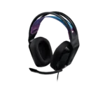 Logitech G335 Wired Gaming Headset black front view