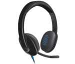 Logitech H540 USB Stereo Headset front view