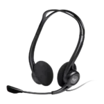 Logitech H960 USB Stereo Headset side view