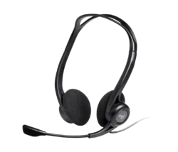 Logitech H960 USB Stereo Headset side view
