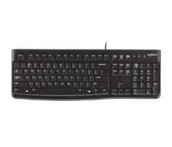 Logitech K120 USB Keyboard top view