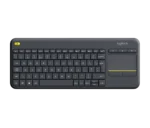 Logitech K400 Plus TV Wireless Touch Keyboard top view