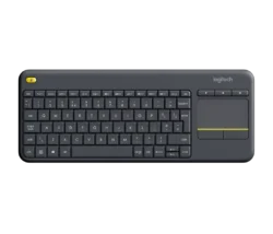 Logitech K400 Plus TV Wireless Touch Keyboard top view