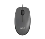 Logitech M100 Wired Optical USB Mouse top view
