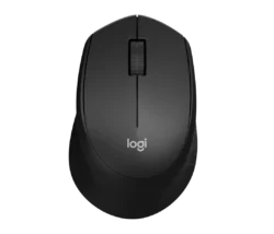 Logitech M330 Silent Plus Wireless Mouse top view