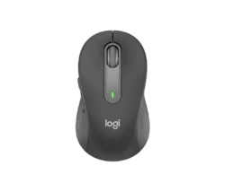 Logitech M650 L Wireless Mouse left-handed ergonomic design top view