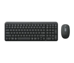 Logitech MK250 Compact Bluetooth Wireless Combo keyboard and mouse top view
