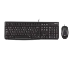 Logitech MK120 Wired Keyboard and Mouse Combo top view