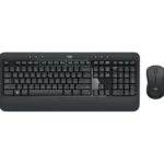 Logitech MK540 Wireless Keyboard and Mouse Combo top view