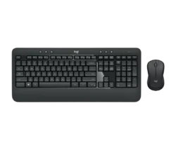 Logitech MK540 Wireless Keyboard and Mouse Combo top view