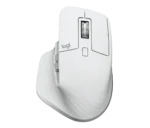 Logitech MX Master 3S for Mac Wireless Performance Mouse pale grey top view
