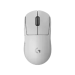 Logitech G PRO X SUPERLIGHT 2 Wireless Gaming Mouse white up view