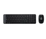 Logitech MK220 Compact Wireless Keyboard and Mouse Set top view