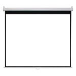 Manual projector screen wall mount 240x240 front view