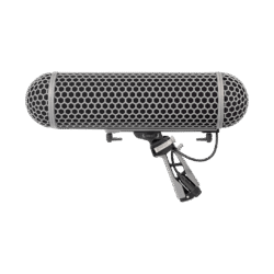RØDE Blimp with DeadCat windshield front view