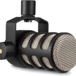 RØDE PodMic dynamic broadcast microphone front view