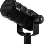 RØDE PodMic USB dynamic broadcast microphone front view