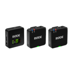 RØDE Wireless GO Gen 3 compact wireless microphone system front view