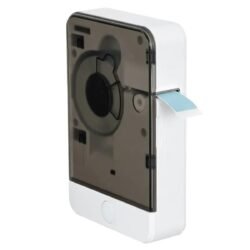 Xprinter XP-HP6 portable Bluetooth USB thermal label printer white use view