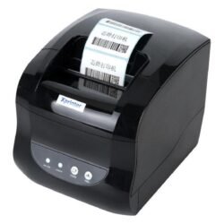 Xprinter XP-365 thermal label printer front view